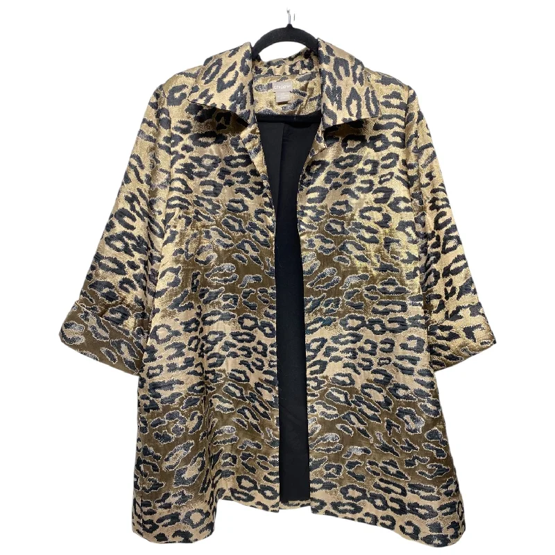 Jacket Other By Chicos In Animal Print, Size: Lp