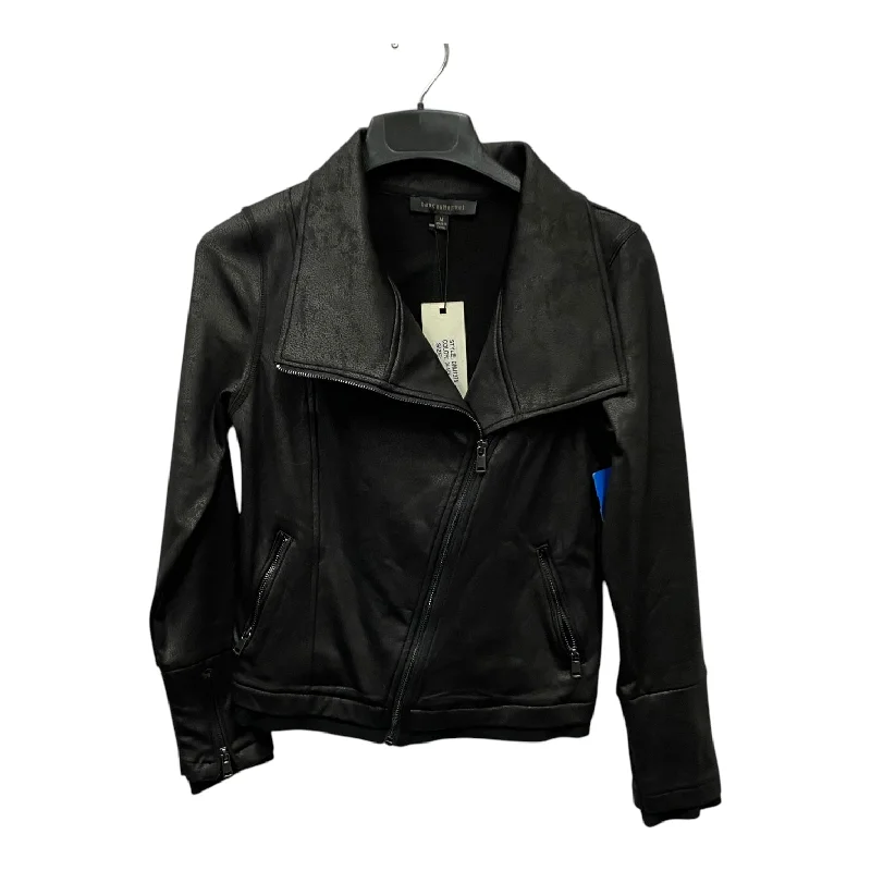 Jacket Moto By Cme In Black, Size:M