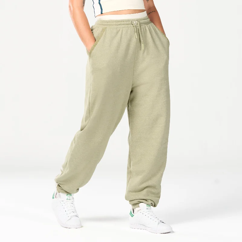 Women's Attire Browse Our Top Products Retrograde Plush Joggers - Tea Marl