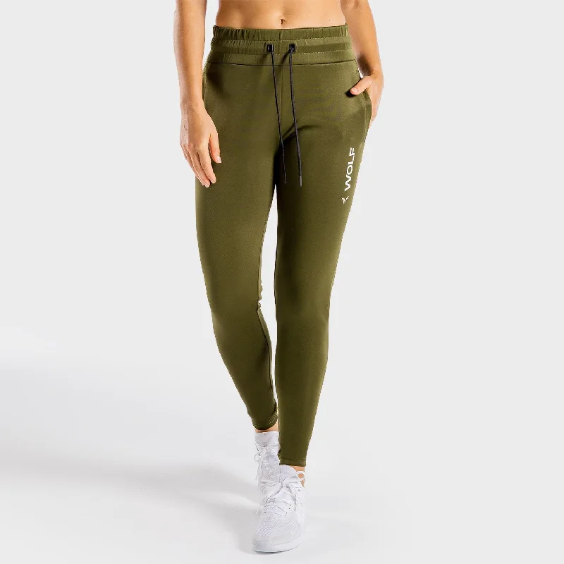 Women's Outerwear Garments Style Revolution Primal Joggers - Khaki