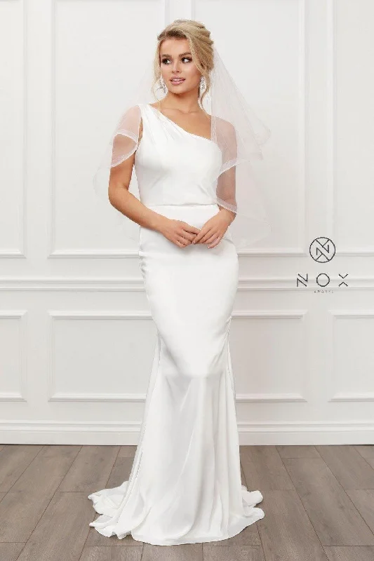 Women's Occasion Wear Clothes Chic And Trendy Long Off Shoulder Wedding Dress Sale