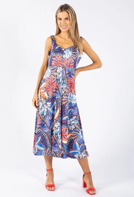 Women's Clothing For Everyday Wear Stupidly Low Prices Silky Feeling Palm Print Dress