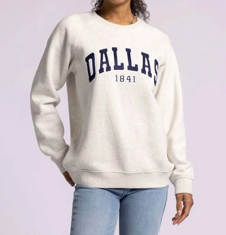 Timeless Women's Clothes Stylish Savings Dallas Sweatshirt In White