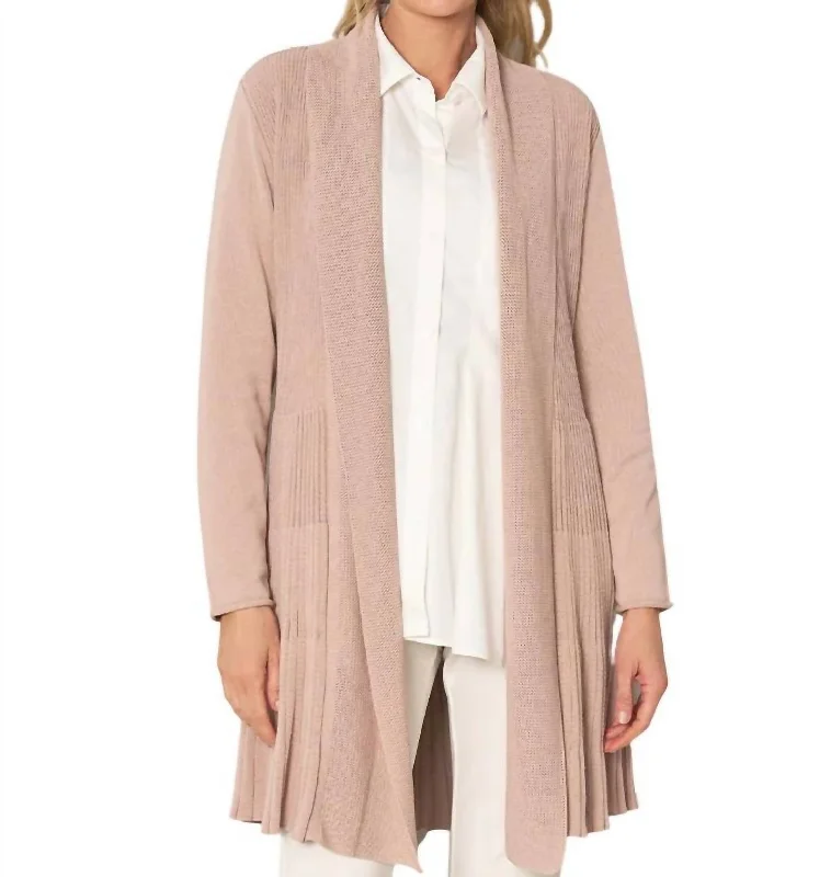 Women's Apparel And Garments Flash Sale Now Go To Cardigan In Blush