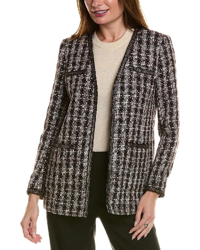 Women's Clothing And Garments Sets Limited Time Flash Sale Anne Klein Kissing Front Cardigan