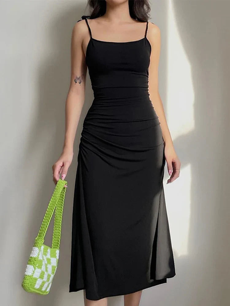 Women's Comfortable Lounge Garments Smart Casual Deals FashionSierra Backless Long Party Summer Women 2024 Clothes Maxi Dress