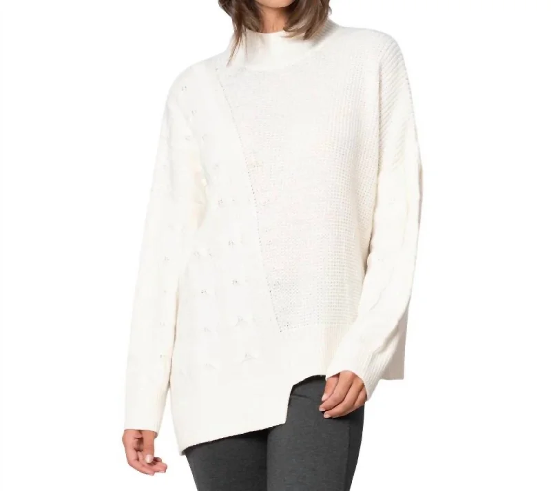 Women's Wedding Apparel Dive Into Trendy Styles Made You Look Sweater In Ivory