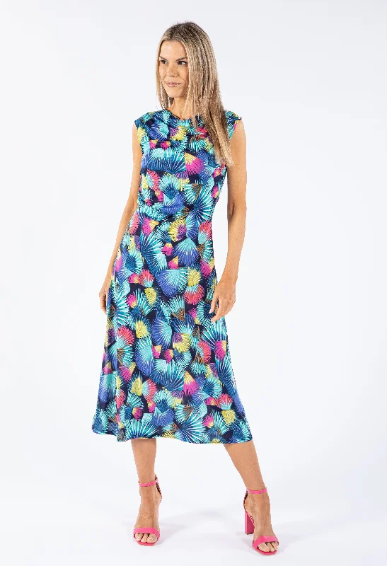 Women's Seasonal Apparel Don't Miss Out Firework Print Dress