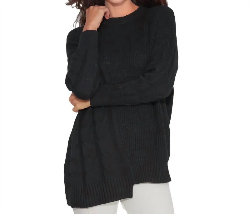 Women's Trendy Garments Big Discounts Made You Look Sweater In Black