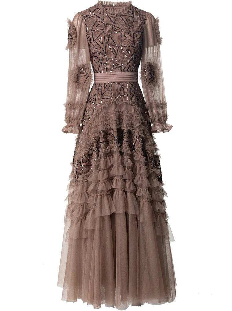 Women's Elegant Evening Attire Bid Farewell To The Old Season DRESS STYLE  - SY1663