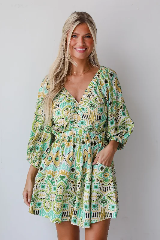 Women's Tops And Clothing Shop Sales FINAL SALE - Preciously Adored Green Romper