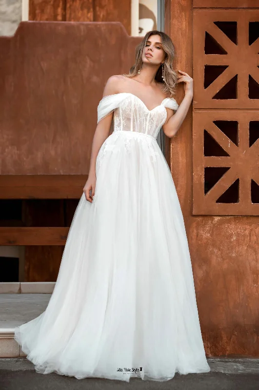 Women's Comfortable Lounge Garments Find Your Unique Flair Off Shoulder Sleeves Summer Wedding Dress