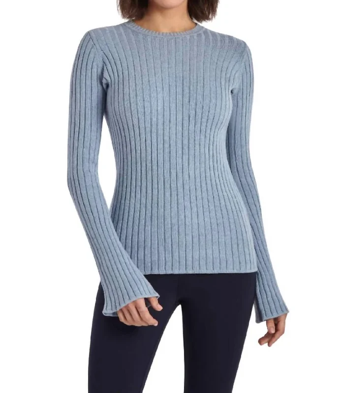 Women's Clothes For Work Limited Time Offer Venture Sweater In Blue Sky