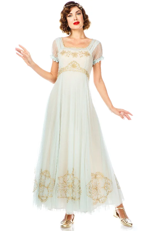 Casual Chic Clothing For Women Best-Sellers Parisienne Vintage Elegance Wedding Gown in Nude Mint