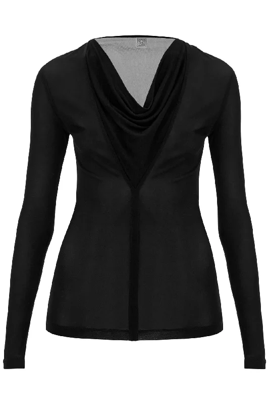 Exclusive Fashion Deals Toteme Women's Draped Neckline Top With