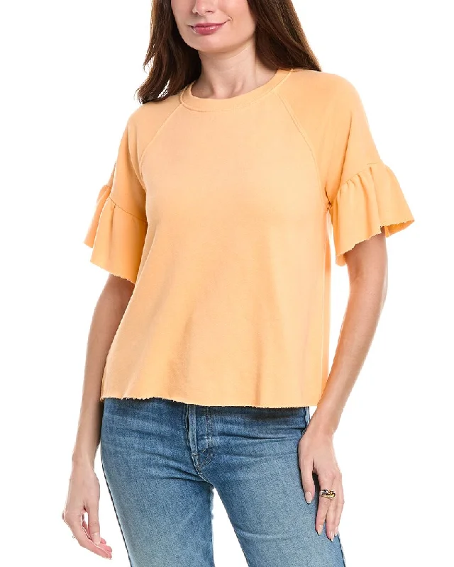 Classic Elegance Sales Michael Stars Ava Flutter Sleeve Top