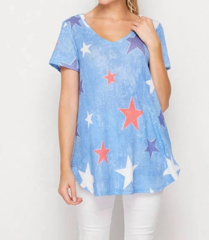 Timeless Elegance Sale Hurray For The Usa Top In Blue