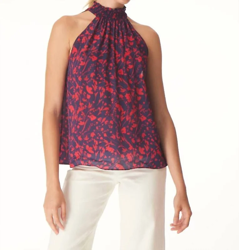 Discover Now Xenia Top In Navy