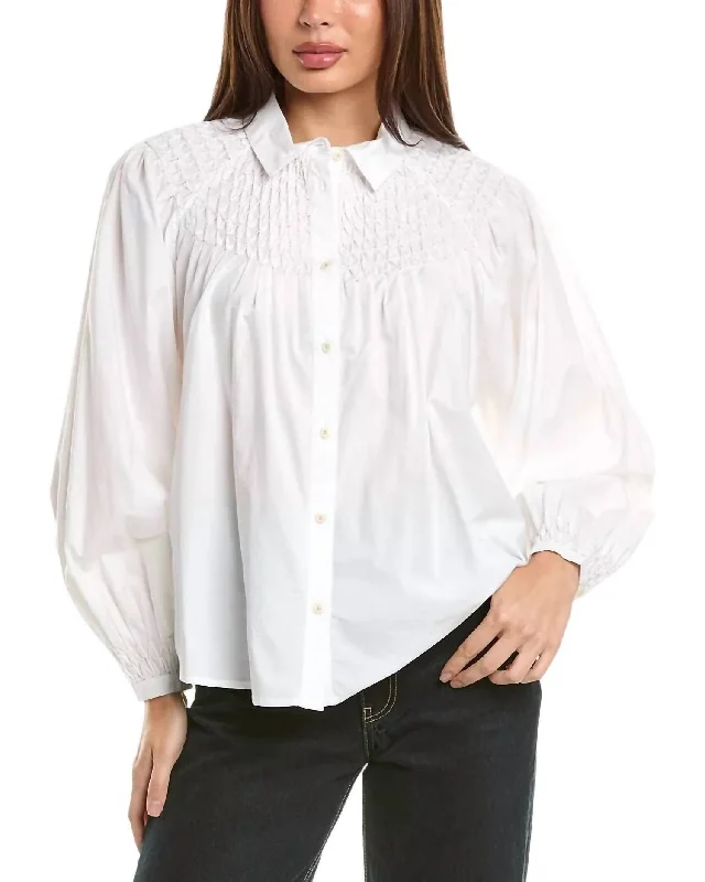 Contemporary Chic Promotions Solstice Top In White