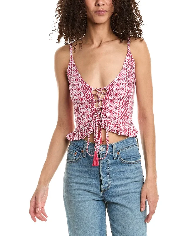 Get The Latest Trends Tiare Hawaii Frill Top