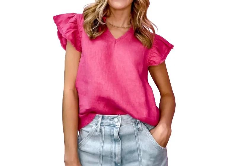 Urban Elegance Deals Carrie Top In Pink