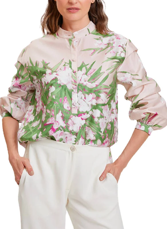 Hot Items Liguria Pink Cotton Shirt