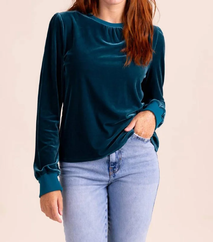 Exclusive Discount Britt Top In Jewel