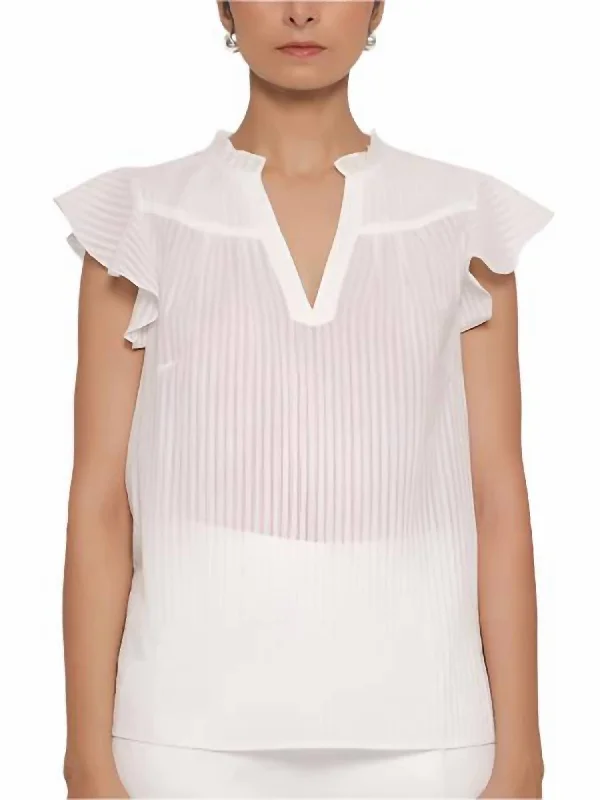 Urban Style Promotions Amelia Top In White