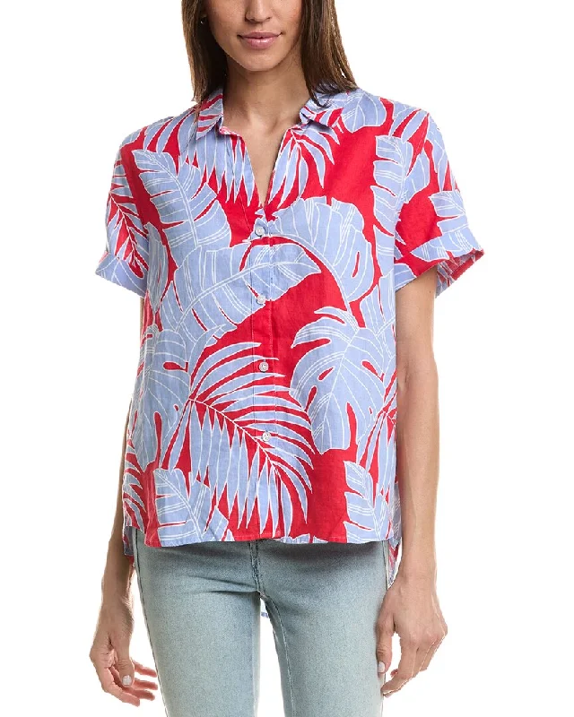 Stay Ahead In Style Tommy Bahama Peninsula Palms Linen Shirt