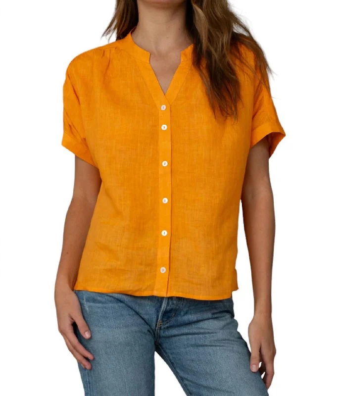 Absurdly Cheap Sale Tatum Top In Apricot