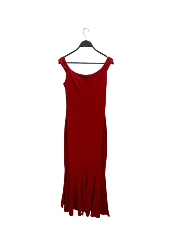 Women's Casual Wear Outfit Holiday Attire Sale Oscar de laRenta/Dress/M/RED/LONG DRESS