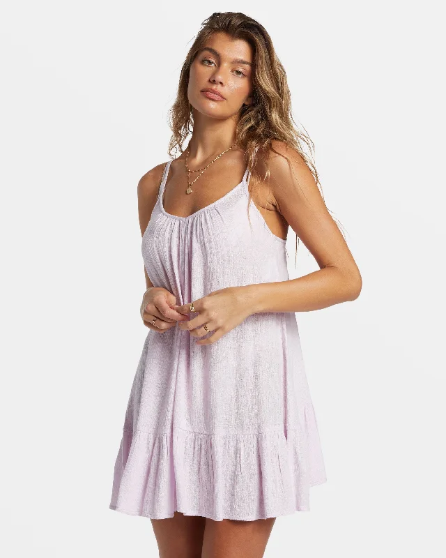 Women's Clothing With Trendy Designs Casual Yet Chic Sales Beach Vibes Beach Cover-Up - Iced Lavender