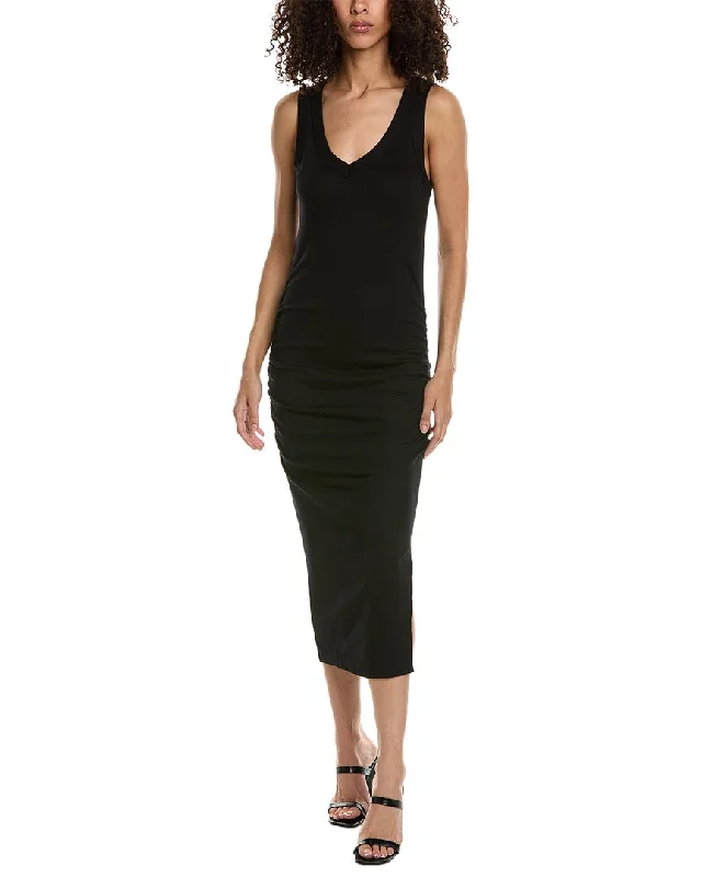 Vintage-Inspired Women's Apparel Contemporary Chic Promotions Michael Stars Lori Midi Dress