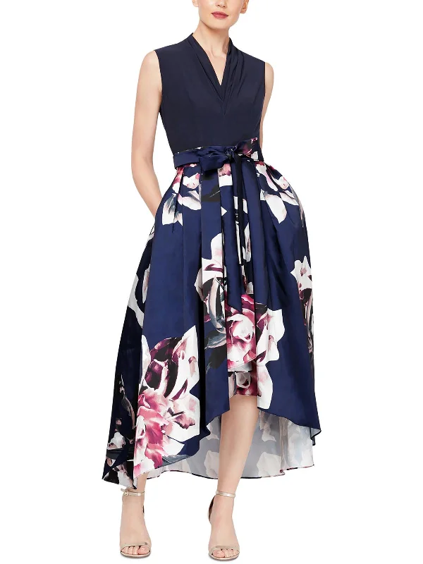 Women's Clothing For Travel Special Offer For You Petites Womens Printed Midi Fit & Flare Dress