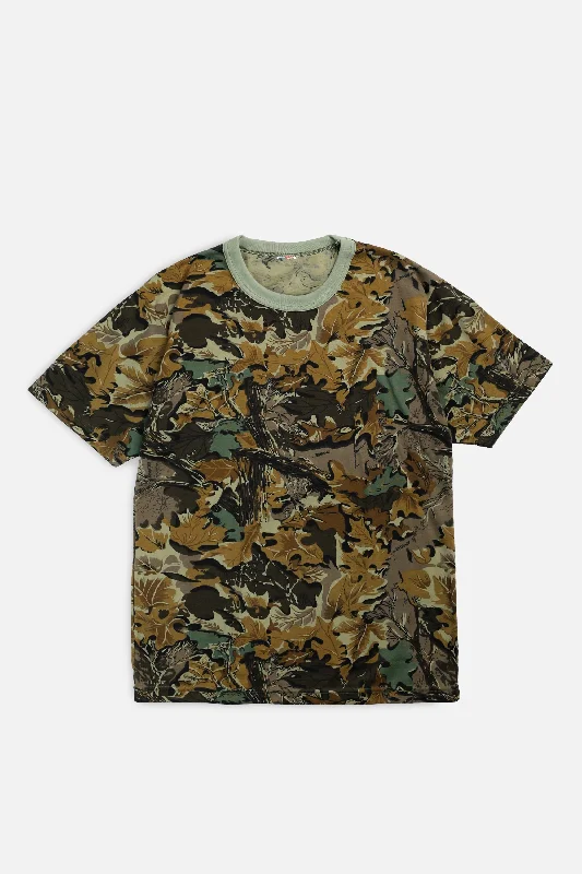 Classic And Timeless Gender-Neutral Fashion Seasonal Sale Vintage Camo Tee - S