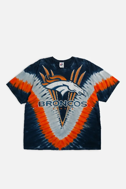 Chic And Casual Unisex Fashion Trends Get The Latest Trends Vintage Denver Broncos NFL Tee - XXL