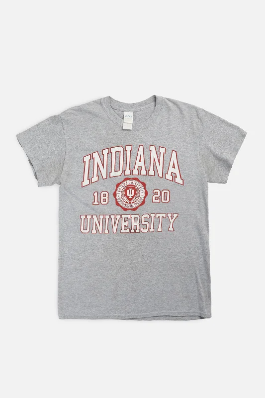 Casual And Trendy Unisex Fashion Staples Urban Fashion Vintage Indiana University Tee - S