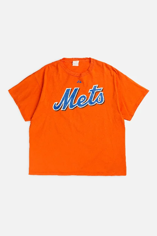 All-Season Unisex Clothing Collection Luxury Casual Deals Vintage NY Mets MLB Tee - XL