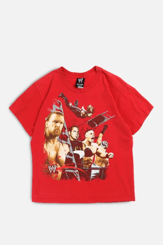 Fashion-Forward Gender-Neutral Outfit Ideas Discover Now Vintage WWE Tee - Women's XS