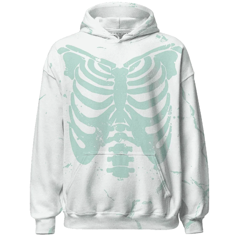 Urban Unisex Fashion Outfits New Arrivals NastyJamz AF 1 Low Jade Ice White Hoodie Match Skeleton Y2k All-Over Print