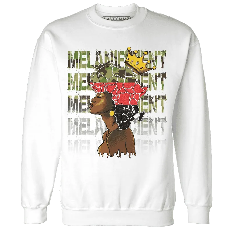 Elegant And Minimal Gender-Free Clothing Insane Discount Onslaught AM 90 Dark Sage Solar Red NastyJamz Sweatshirt Match Melanificient