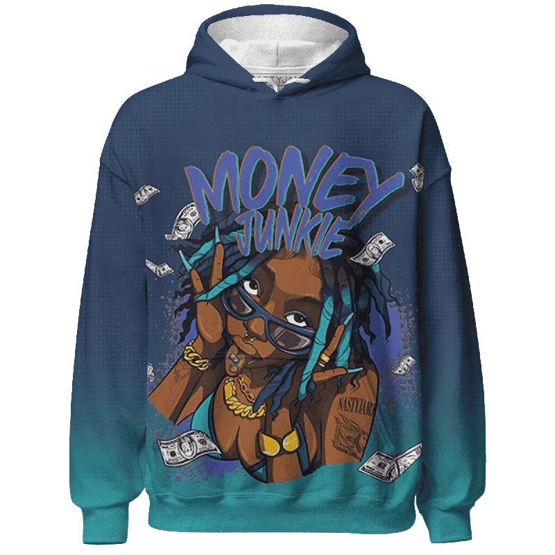 Lightweight And Breathable Unisex Wear Massive Savings NastyJamz AM Plus Drift Midnight Navy Total Orange Dusty Cactus Hoodie Match Money Junkie All-Over Print