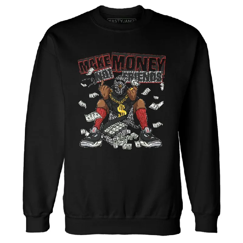 Gender-Neutral Clothing Styles Fashionista Favorites Black Cement 3s NastyJamz Sweatshirt Match Make Money Not Friends