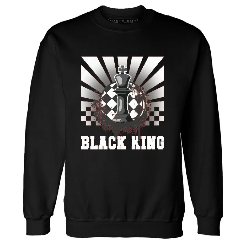 Comfortable Gender-Free Fashion Choices Best-Sellers Black Toe 14s NastyJamz Sweatshirt Match Black King Collection