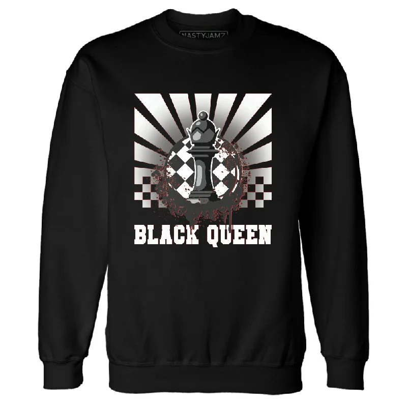 Unisex Casual Wear For All Seasons Style Breakthroughs Black Toe 14s NastyJamz Sweatshirt Match Black Queen Collection