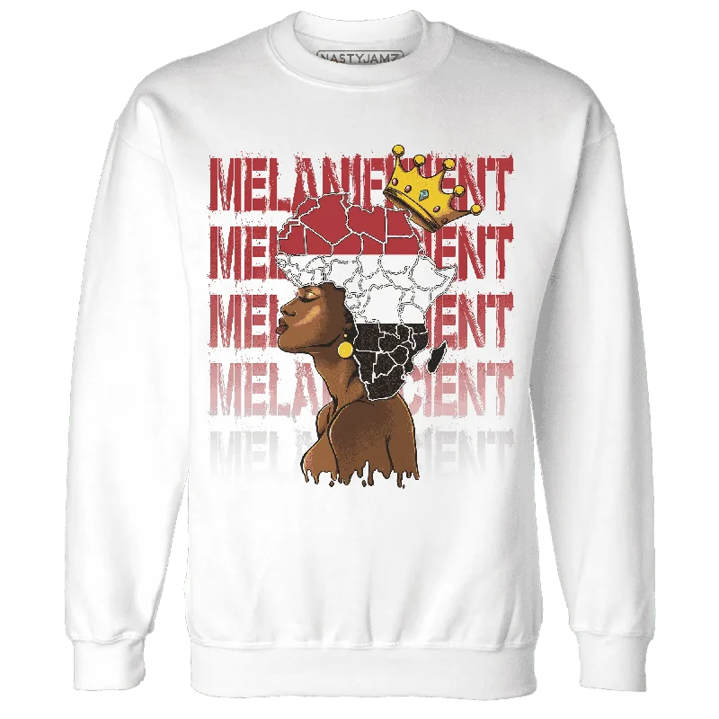 Relaxed-Fit Unisex Clothing Options Premium Fashion Black Toe Reimagined Red White 1s NastyJamz Sweatshirt Match Melanificient