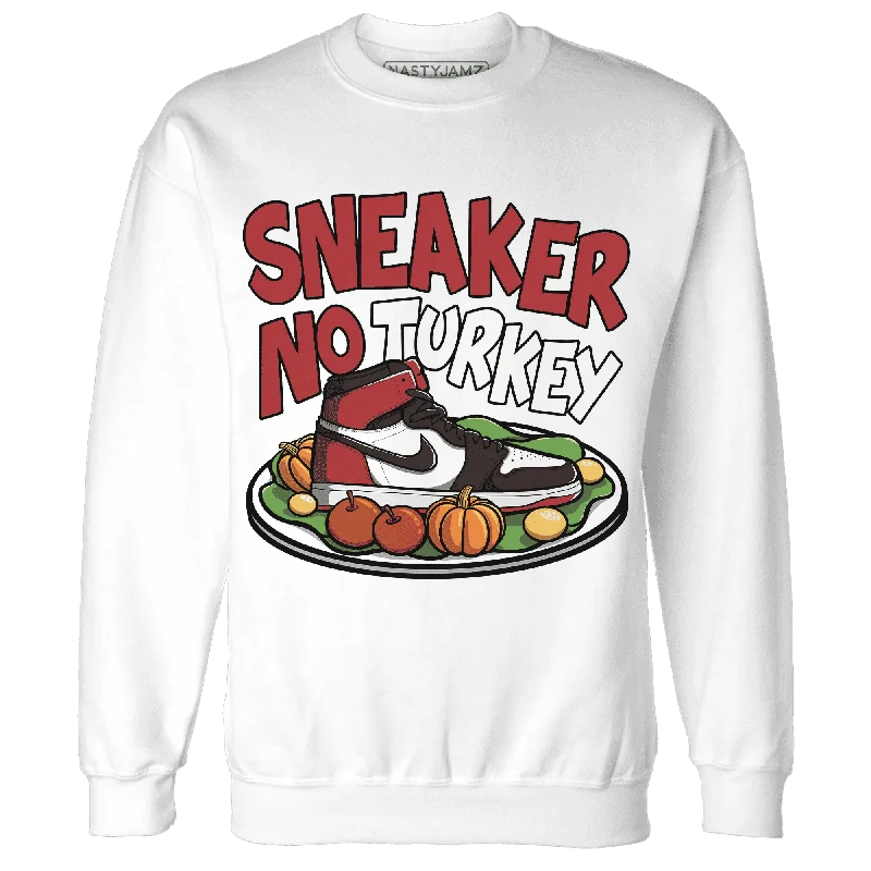 Urban-Inspired Unisex Fashion Pieces Huge Markdowns Black Toe Reimagined Red White 1s NastyJamz Sweatshirt Match Sneaker No Turkey