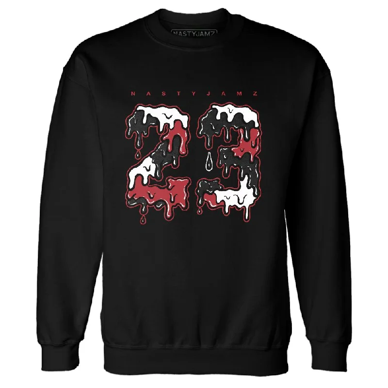 Casual And Trendy Unisex Fashion Staples Hot Deals Bred Velvet 11s NastyJamz Sweatshirt Match 23 Drippin