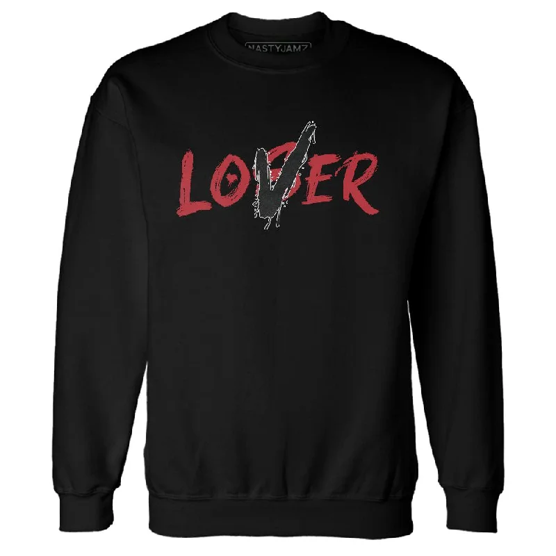 Lightweight And Breathable Unisex Wear Boutique Styles Bred Velvet 11s NastyJamz Sweatshirt Match Loser Lover