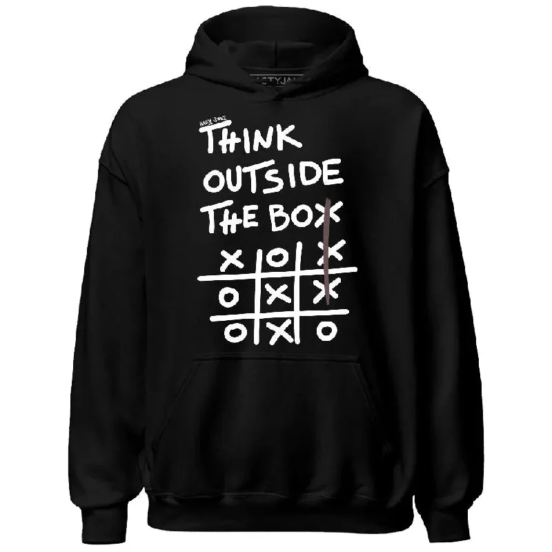 Bold And Trendy Gender-Neutral Outfits Seasonal Fashion Burgundy Crush 3s NastyJamz Hoodie Match Think Outside The Box